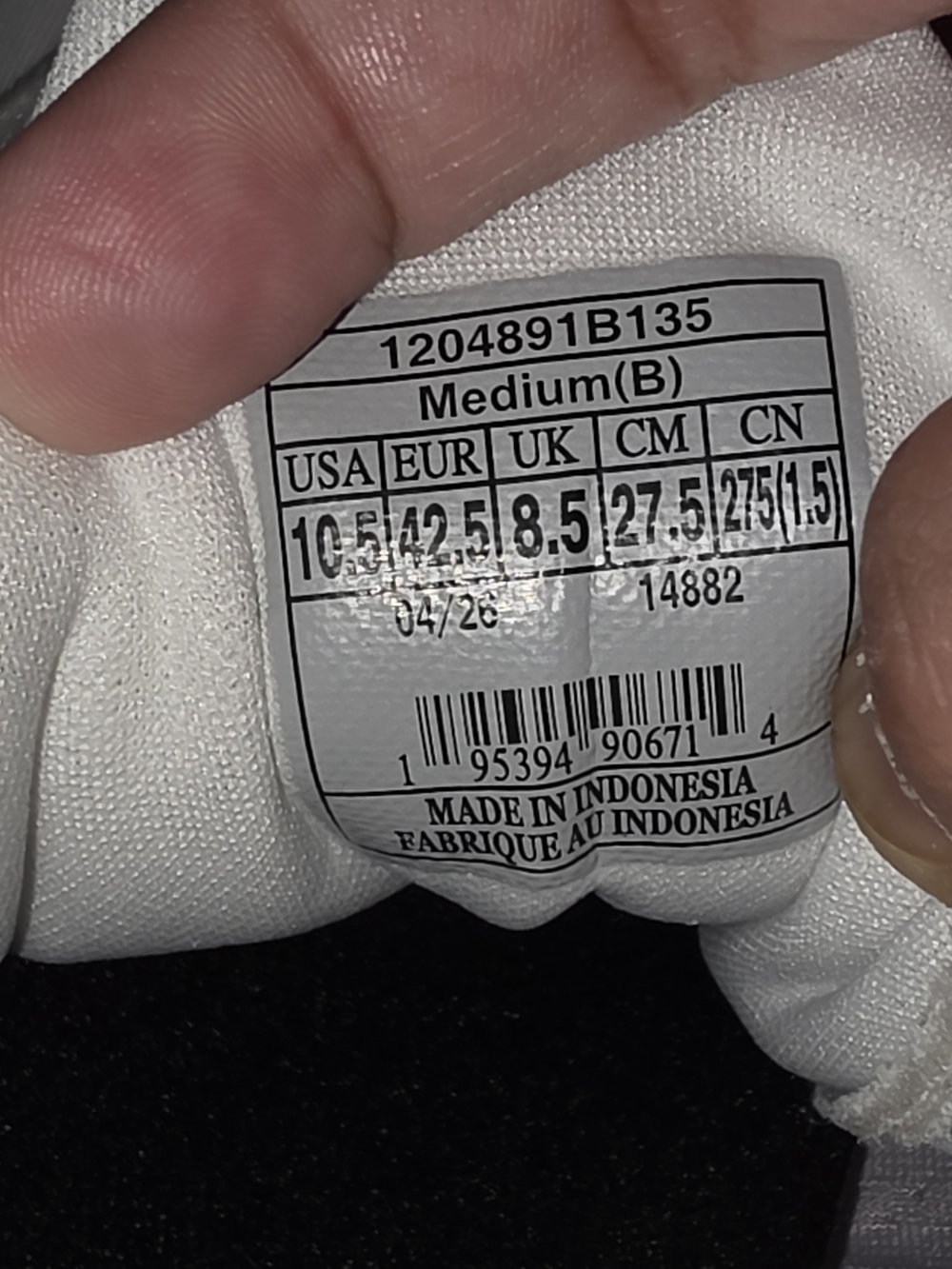 BROOKS Revel 9 White Gray Athletic Running Shoes US Women Size 10.5 (NWOT) - Picture 4 of 16